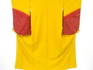 のり散らし模様暈し二尺袖着物